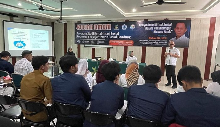 Prodi Rehabsos Selenggarakan Kuliah Umum Rehabilitasi Sosial Dalam