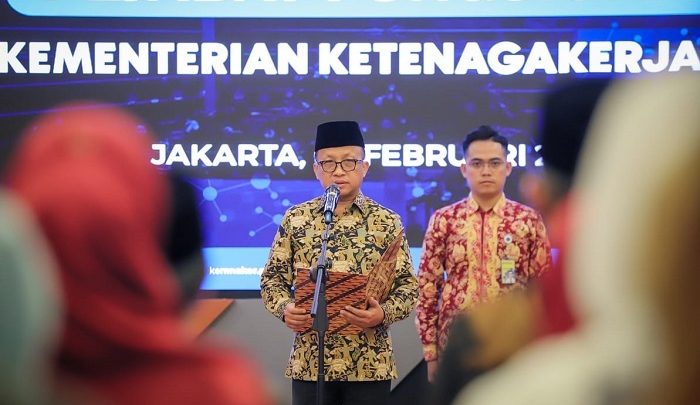 Lantik 67 Pejabat Fungsional Sekjen Kemnaker Harap Amanah Jalankan