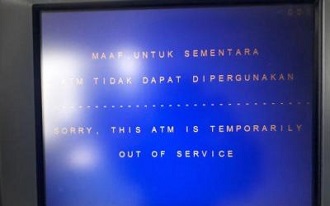 atm mandiri error